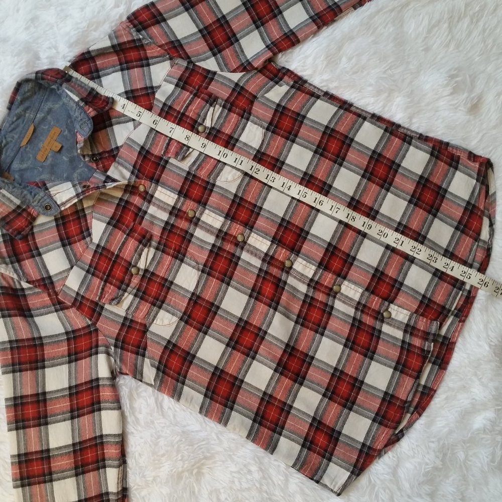 Jachs Girlfriend Red Plaid Shirt - Picture 5 of 8